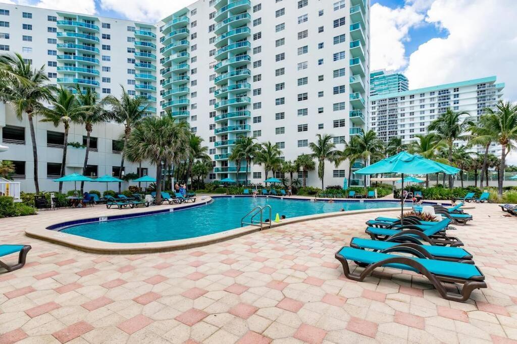 The Tides Hollywood 1/1 Condo Ocean Front W Pool Exterior foto